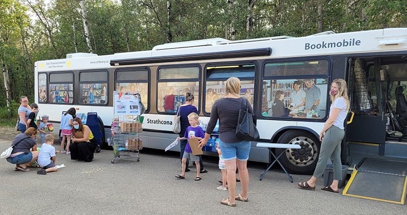 Strathcona County Library Bookmobile