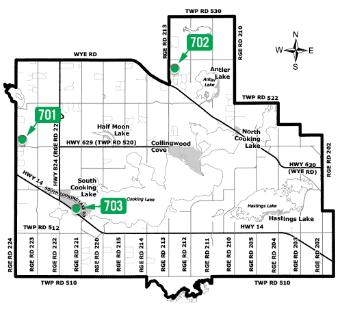 Strathcona County Ward 7 Voting Stations